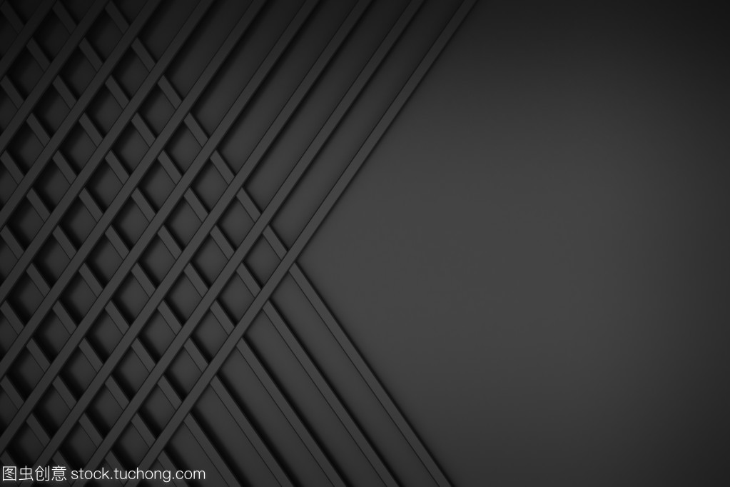 金刚石线网格背景金属材料的3D渲染之美