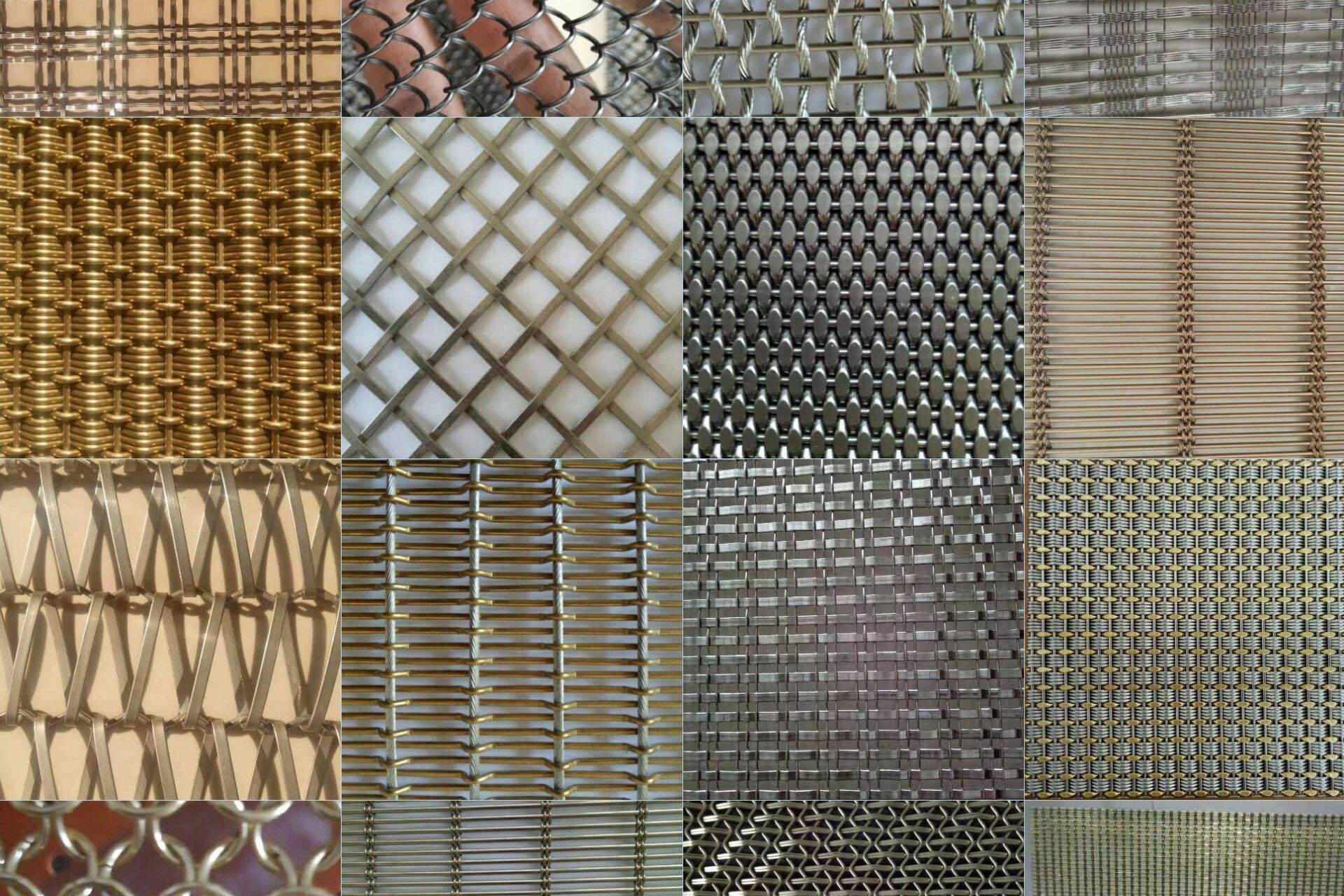 专业实拍解析 金属装饰材料生产批发厂家的核心产品——金属网帘与金属幕墙